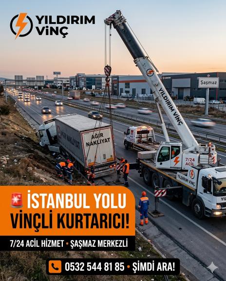 İstanbul Yolu Vinçli Kurtarıcı